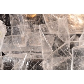 Kidz Rocks Selenite Slab 3" 4-7 Oz Charging Plate Raw Rocks and Minerals Crown Chakra Healing Crystals and Stones