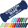 TECEUM Cotton Rope 3/16” (5 mm) – 50 FT –