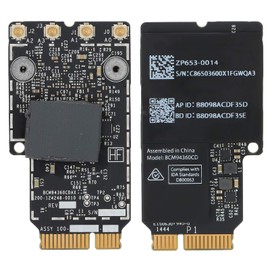 Tarjeta de red inalámbricam, Tarjetas de Red WiFi con Bluetooth 4.0 BCM94360CD 802.11ac, Adaptador de Red PCIe Mini para A1418 A1419