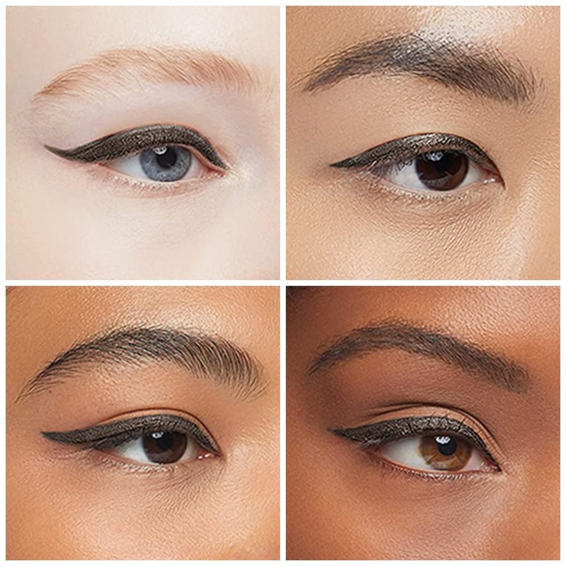 AMY'S DIARY Brown Gel Eyeliner Pencil,Waterproof Smudge Proof Eye Liner