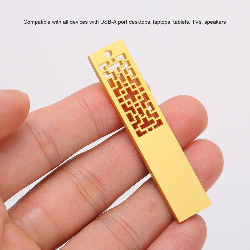 USB Flash Disk Portable Waterproof Metal 2.0 Drive Storage Memory