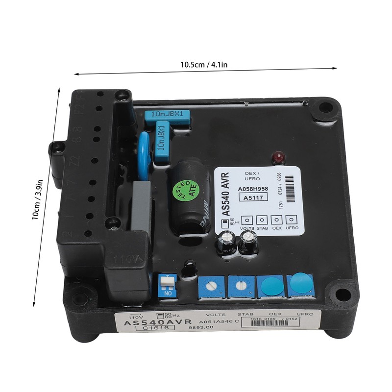 110V AS540 AVR Automatic Voltage Regulator Stabilizer Genset Accessories Parts