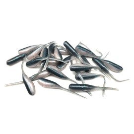 (25) 2" Crappie SHAD Stinger Tail PANFISH Bait BASS Bream JIG Thunder Minnow