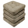Basic Beyond Chair Cushions for Dining Chairs, Non-Slip Chair Pads,