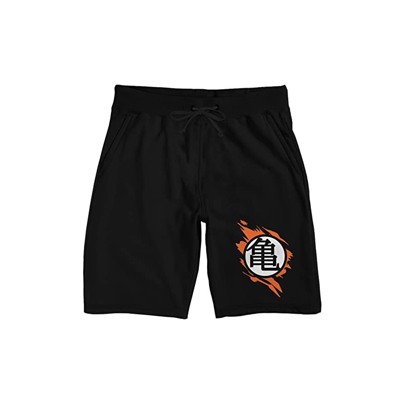 Dragon Ball Z Master Roshi Kanji Symbol Men's Black Sleep