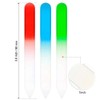 Honoson 24 Pack Crystal Glass Nail Files, Double Sided Manicure