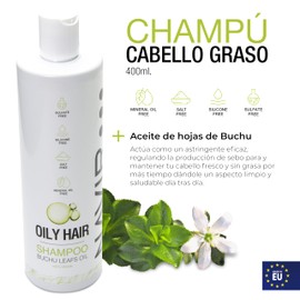 NAVIR Profesional | Shampoo for oily hair and anti-dandruff without sulfates, parabens and salts - 400 ml