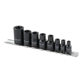 Titan 17418 8-Piece External Torx Plus Socket Set