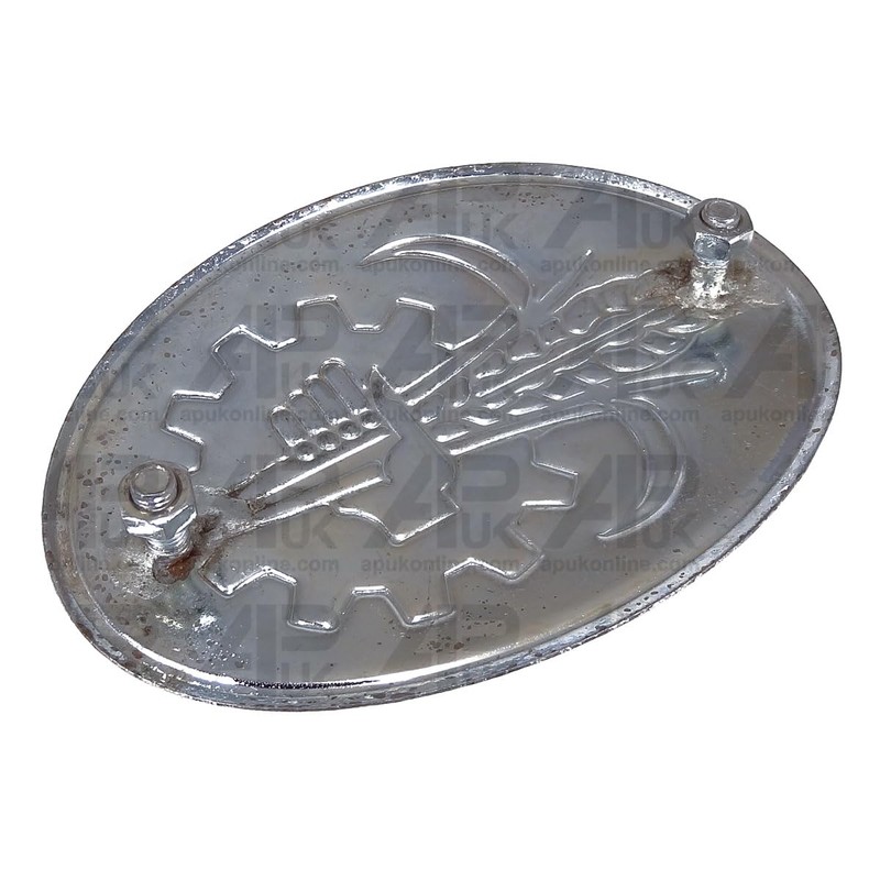 APUK Front Wheatsheaf Grill Nose Badge Emblem Replacement for Fordson