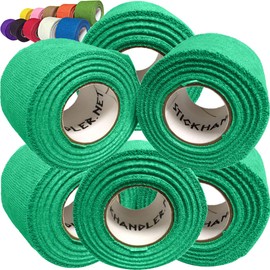 STICK HANDLER Professional Drum Stick Grip Tape Pro Pack (Dark Green|Six Pack)