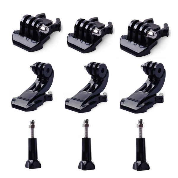 Vcufflinks J Hook Buckle Mount Kit for Go Pro Hero