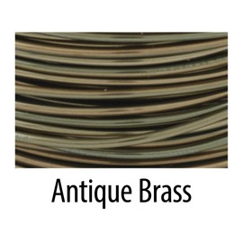 Artistic Wire 12 Gauge Wire, Antique Brass, 25-Feet