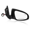 PM Auto Right Passenger Side Mirror, Power Heated Paintable Manual