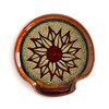Georgetown Pottery Spoon Rest Hamada Sunflower, Handmade, Made in USA,