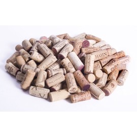 Assorted Used Wine Corks for Up-cycle Crafts and More (100 Count)