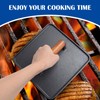 SafBbcue 10" Square Bacon Press & 7" Round Meat Press,