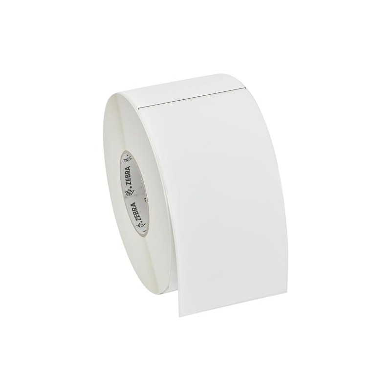 Zebra Technologies 10014013 Z-Perform 2000T Paper Label, Thermal Transfer, 4"