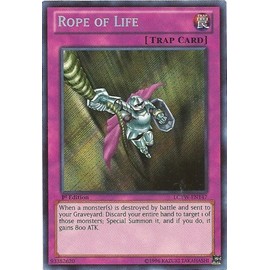 Yu-Gi-Oh! - Rope of Life (LCYW-EN147) - Legendary Collection 3: Yugi's World - 1st Edition - Secret Rare by Yu-Gi-Oh!