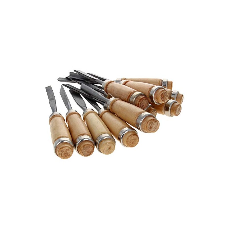 Heyiarbeit Wood Carving Tool Set Professional Woodworking Chisel Gouge Wood