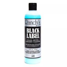 Randy's Black Label Glass, Metal, Ceramic Cleaner, 12 fl. oz.