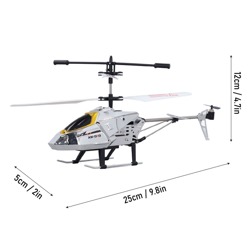 3.5 Channel RC Helicopter Toy 2.4Ghz USB Rechargeable Hovering Realistic