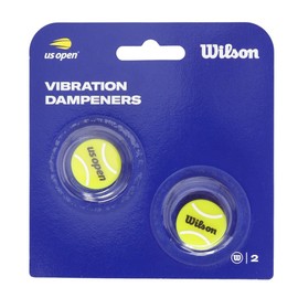 Wilson WR8444401001 Tennis Vibration Stopper, US Open All Dampeners, Pack of 2, Yellow