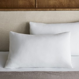 Westin Hotel Pillowcases - Soft Cotton Lyocell Blend - 310 Thread Count - White - Set of 2 - Queen