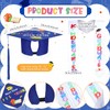 Wesiti Kindergarten Graduation Cap Gown Stole Set with Tassel Bracelet
