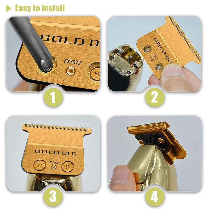 Replacement Blade FX707B2 DLC 2.0 - Compatible with Baby**ss Trimmers