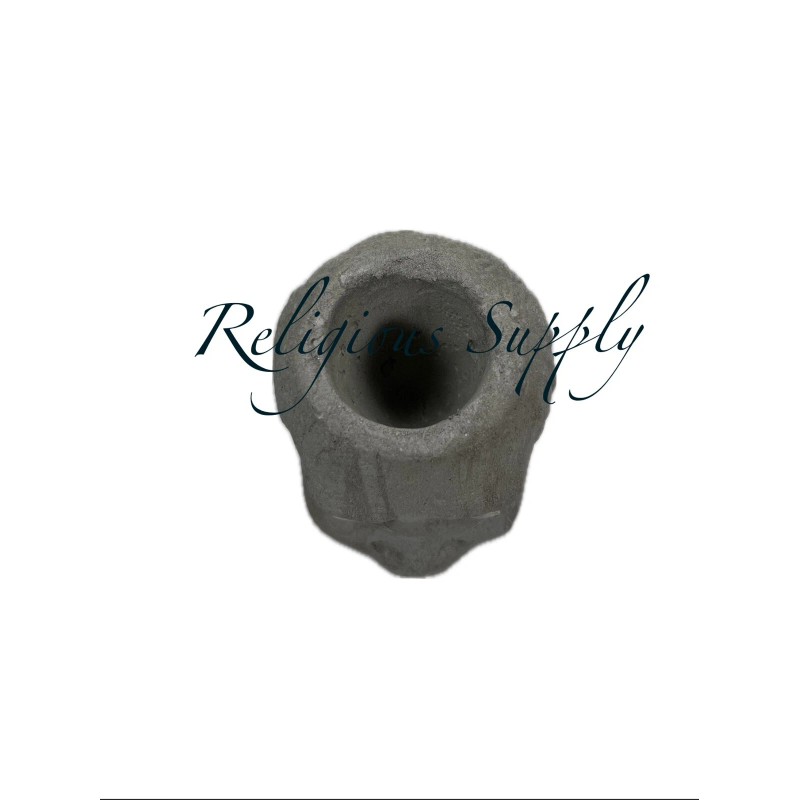 Elegua head Corona / Cabeza De Elegua statue