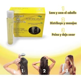 Anven Ampolleta Fortificante Cabello Mas Fuerte Y Resistente