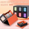 EternaCase MTG Card Storage Deck Box with Display Window, Commander
