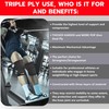 AQF Gym Knee Sleeves Weight Lifting – Single, Double &