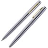 FISHER SPACE PEN CAP-O-MATIC - CHROME WITH GOLD TRIM !!