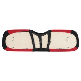 ROADFAR Golf Cart Seat Covers Dress UP Older Golf Cart Durable Material Fit Like a Glove for EZGO RXV, Front, Easy to Install, Red and Black