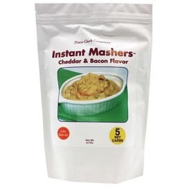 Dixie USA Carb Counters Instant Mashers - Cheddar and Bacon, 6.7 oz.