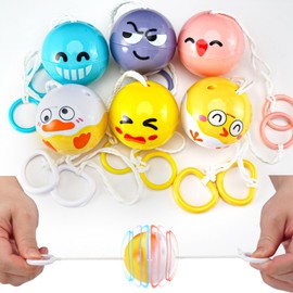 Zaleny Light Up Pulling Balls Spinning Toys Flying Whistle Balls for Kids Boys Girls Party Favors School Prizes Goodie Bag Fillers 20 Pcs
