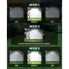 HAARAY Solar Outdoor Lights with Stakes, 2500LM 180° PIR Motion