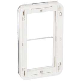 Panasonic Sheath Protective Cover with Switch Plate (1 Row Double Handle Top Cover for) (White) wtc79512 W