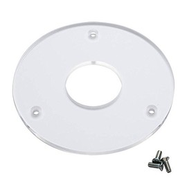 Router Base Plates for Porter Cable 690s – Precision Cuts Clear Acrylic Templates for Routers – High-Stability Universal Router Base Plate – 2” Wide Woodworking Templates for Inlays & Edge Work