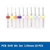 10pcs 1.95mm Circuit Board Drill Bit Set PCB Drill Bit