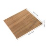 Abaodam 2pcs Thickened Black Walnut Wood Planks DIY Carving Wood