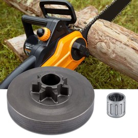 Kettenrad für Kupplungstrommeln Stahlkupplungsritzel-Kettensatz mit Nadellager für Kettensäge 4500 5200 5800