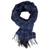 Rotfuchs Men's Winter Scarf Checked Fashionable Multiple Colours 100% Wool