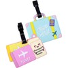 The Yellow Clip - Identificador de Maleta para viajes, Tag
