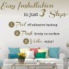 Letter2Word Live Laugh Love Wall Decor, Hand Painted 3D Home