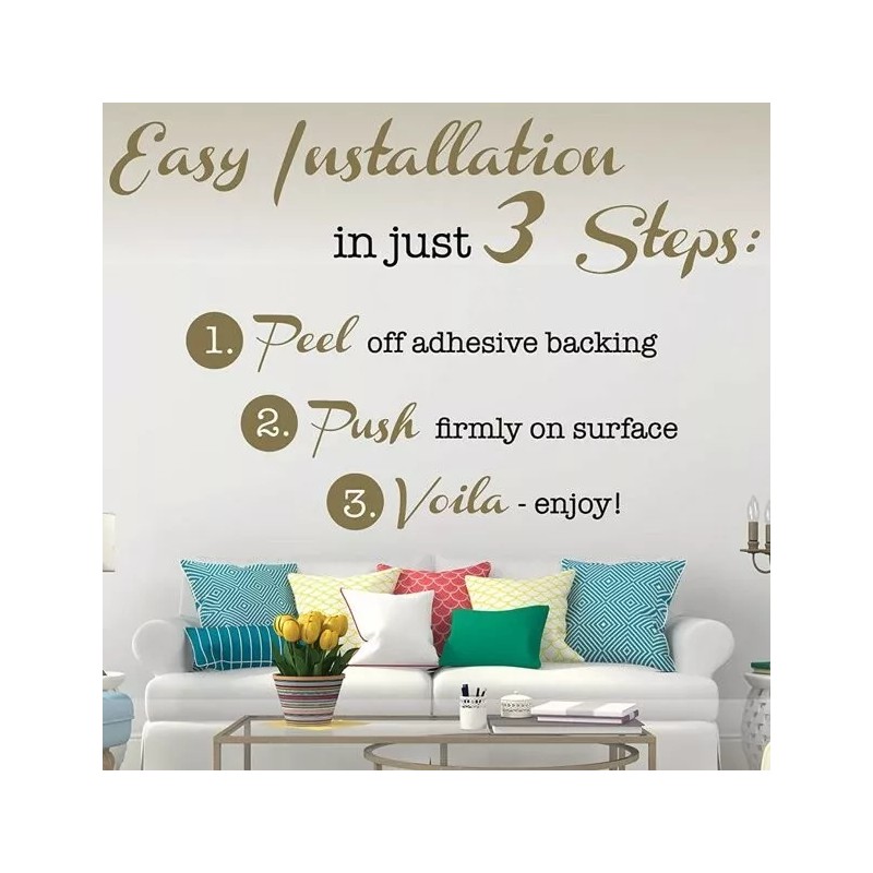 Letter2Word Live Laugh Love Wall Decor, Hand Painted 3D Home