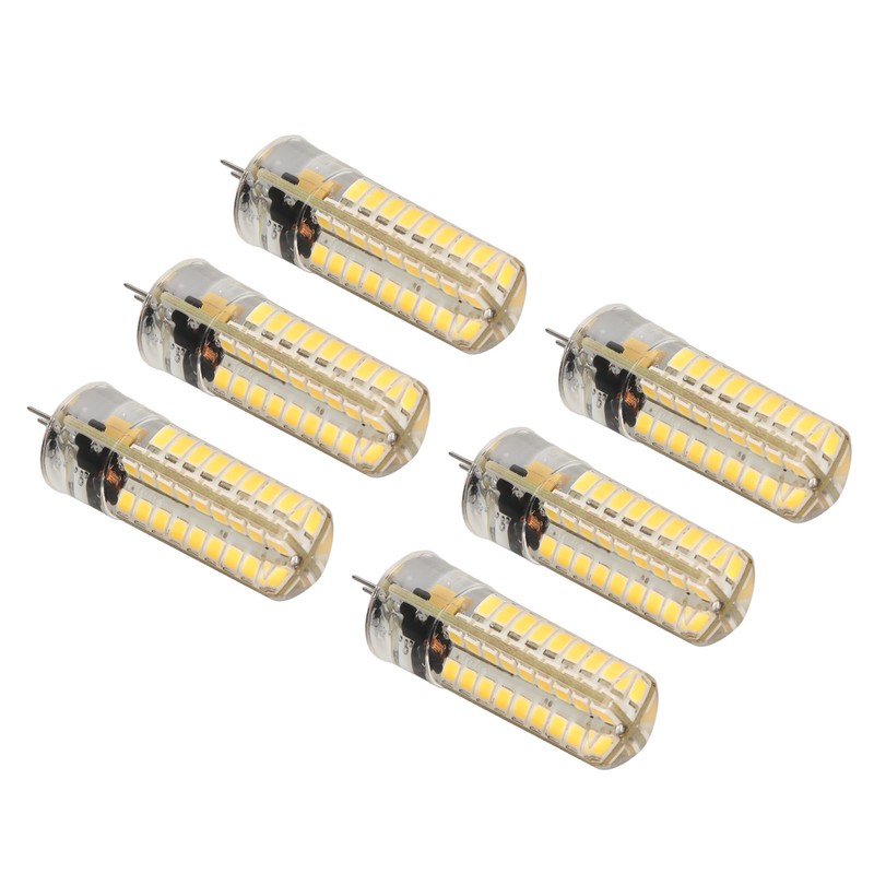 6pcs G4 LED Bulb 700LM 7W 72LED 360 Degree Lighting