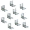 Gedotec Bed Angle Corner Connector Metal Connecting Angle 55 x