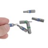 sourcing map Pack of 8 H4 Hexagonal Screwdriver Bit 4
